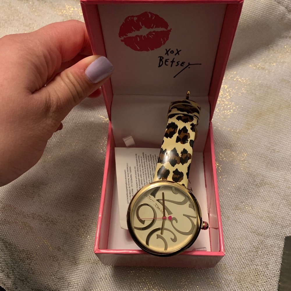 Betsy Johnson women’s watch